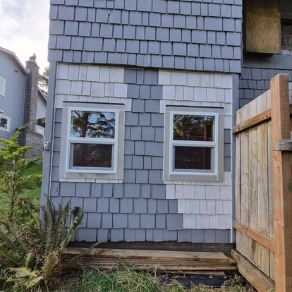 Precision Cedar Shake Window Detail